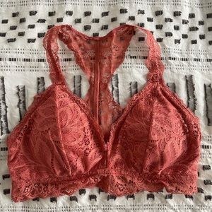 Rose pink bralette
